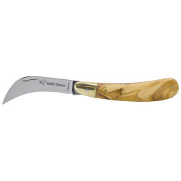 Serpette Allemande Artisanal Chevalerias CH3041111 – Lame 50mm & Bois d'Olivier