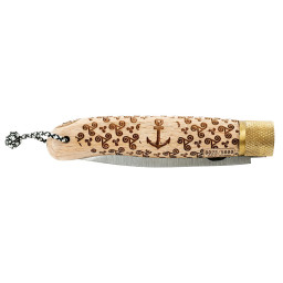 Couteau Pliant Décalé Bretagne Focus CFBREH – Lame 90mm & Manche Hêtre