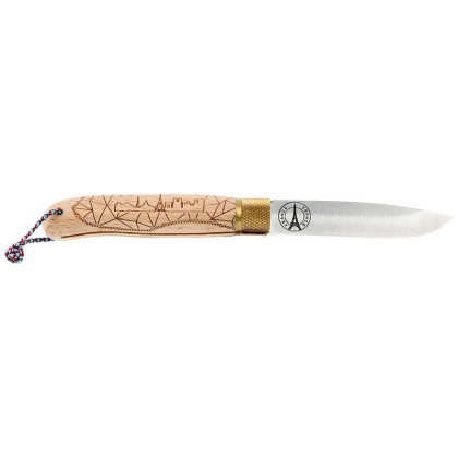 Couteau Pliant Décalé Série City Paris Hêtre CFPARH – Lame 90mm & Hêtre