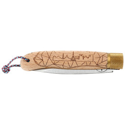 Couteau Pliant Décalé Série City Paris Hêtre CFPARH – Lame 90mm & Hêtre