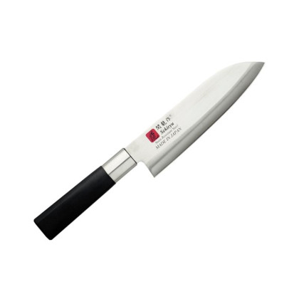 Couteau Japonais Sekiryu Santoku 16,5 cm – Manche ABS Noir