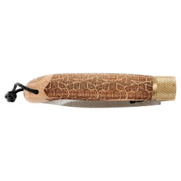 Couteau Pliant Décalé Série Sauvage Focus Tortue CFTORH – Lame 90mm & Hêtre