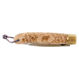 Couteau Pliant Décalé Wolf Hêtre CFWOLH – Lame 90mm & Manche Hêtre