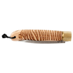 Couteau Pliant Décalé Série Sauvage Focus Zèbre CFZEBH – Lame 90mm & Hêtre