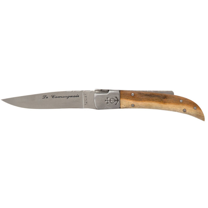 Couteau Le Camarguais N°10 Trident Pistachier CA10010