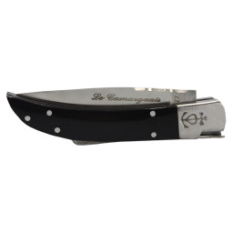 Couteau Le Camarguais N°10 Trident Corne Brune CA10026