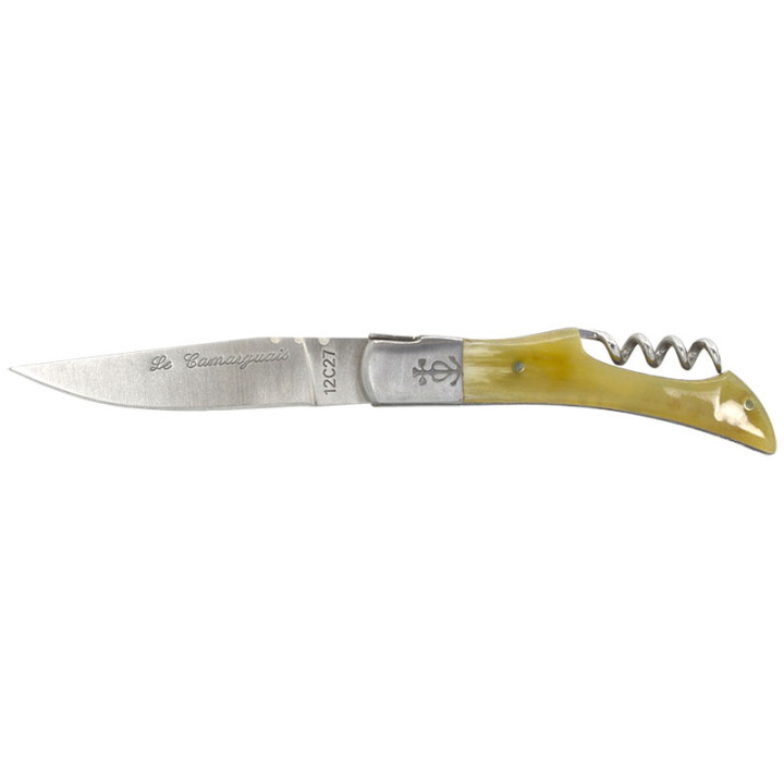Couteau Le Camarguais Tire-bouchon Corne CA10036