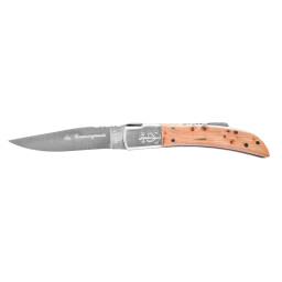 Couteau Le Camarguais N°12 Trident Soudé CA10090 – Lame 105mm & Manche Genévrier
