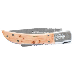 Couteau Le Camarguais N°12 Trident Soudé CA10090 – Lame 105mm & Manche Genévrier