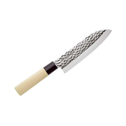 Couteau Santoku Japonais Sekiryu 16,5cm - Lame Martelée