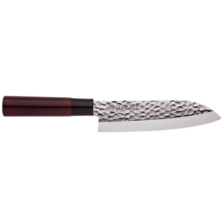 Couteau Santoku Japonais Sekiryu SRH100 16,5cm - Bois