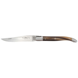 Couteau TMC Laguiole - Lame 14C28 - Manche Pointe de Corne 12cm
