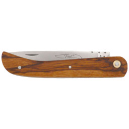 Couteau TMC Le Ti'Pot - Lame 12C27 - Manche Bois de serpent 10cm