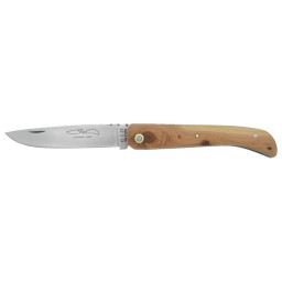 Couteau TMC Le Ti'Pot' - Lame 12C27 - Manche Bois de Cade 10cm