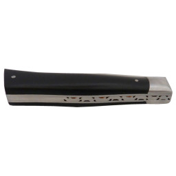 Couteau TMC Alpin  - Lame 12C27 - Manche Ebène 10cm