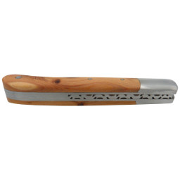 Couteau TMC Aurillac - Lame 12C27 - Manche Bois de Cade 10cm