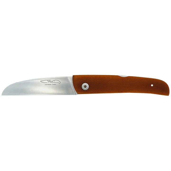 Couteau TMC Bohème - Lame 14C28N - Manche Micarta 10.5cm