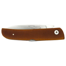 Couteau TMC Bohème - Lame 14C28N - Manche Micarta 10.5cm
