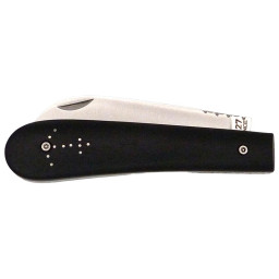 Couteau TMC London 11cm - Lame 12C27 - Manche Ebène