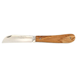 Couteau TMC London 11cm - Lame 12C27 - Manche Olivier