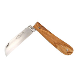 Couteau TMC London 11cm - Lame 12C27 - Manche Olivier