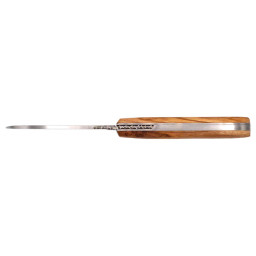 Couteau TMC London 11cm - Lame 12C27 - Manche Olivier