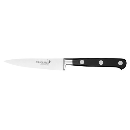 Couteau Deglon Idéale Sabatier DEG - Office lame 10cm 5Cr15MoV (Inox), manche en ABS