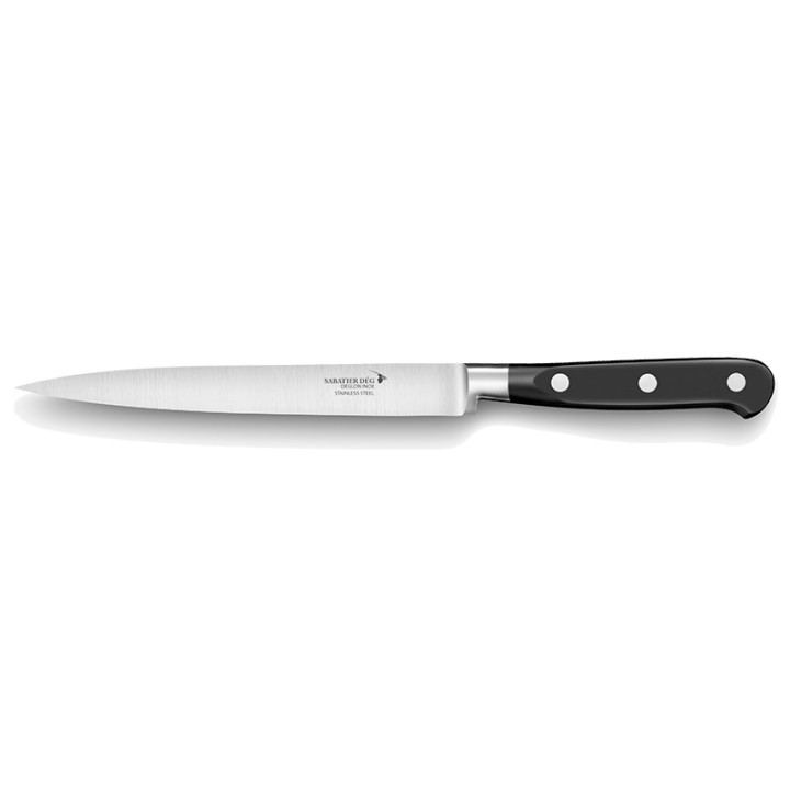 Couteau Deglon DEC6084017 Idéale Sabatier DEG - Filet Sole 170 mm, lame 5Cr15MoV (Inox), manche en ABS