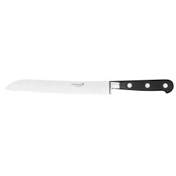 Couteau Deglon DEC6114020 Idéale Sabatier DEG - Pain 200 mm, lame 5Cr15MoV (Inox), manche en ABS