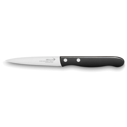 Couteau Deglon DEC3298010 Darkwood - Office 100 mm, lame X46Cr13, manche en Bois