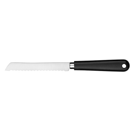 Couteau Deglon DEV1514011 Couteau scie tomate et agrume 110 mm, lame X20Cr13, manche en Polypropylène