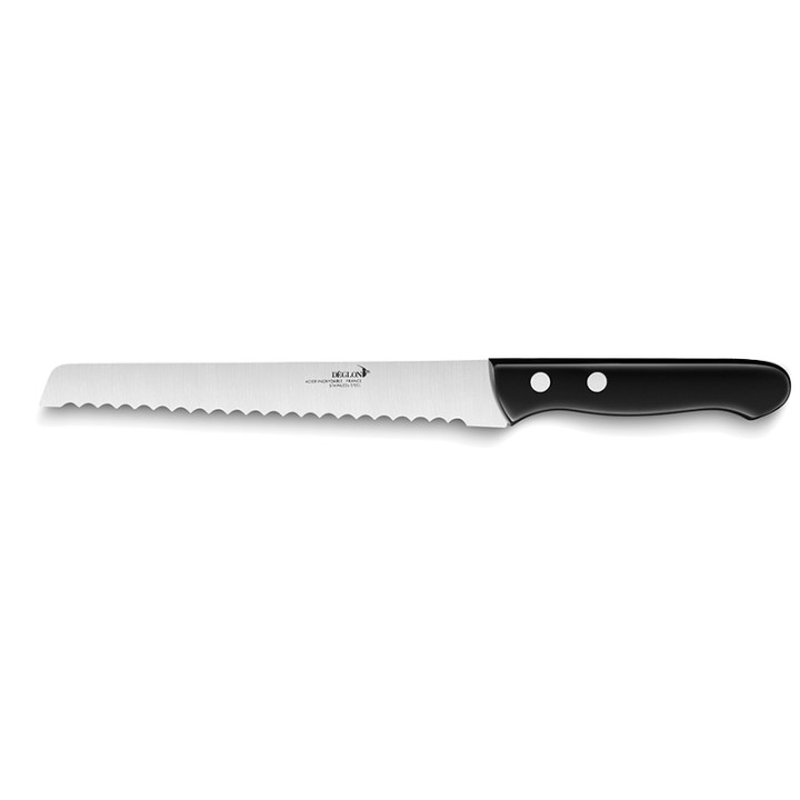 Couteau Deglon DEC3298619 Darkwood - Pain 190 mm, lame X46Cr13, manche en Bois