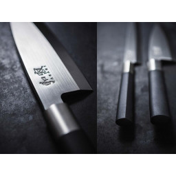 Couteau Chef Kai lame 23Cm Wasabi Black Inox -  KAI