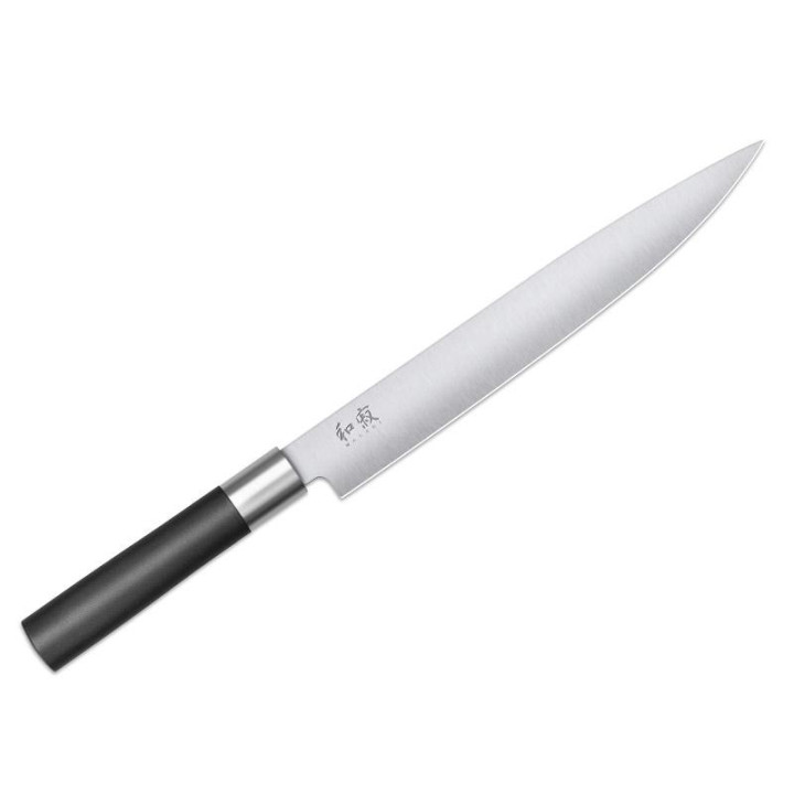 Couteau A Trancher Kai lame 23Cm Wasabi Black Inox -  KAI