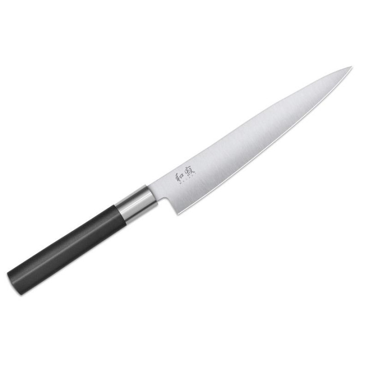 Couteau Filet De Sole Kai lame 18Cm Wasabi Black Inox -  KAI