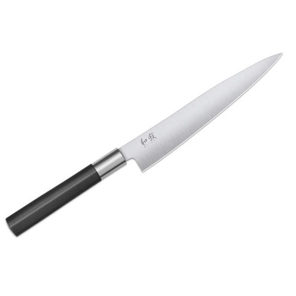 Couteau Filet De Sole Kai lame 18Cm Wasabi Black Inox -  KAI