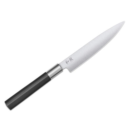 Couteau Universel Kai  lame 15Cm Wasabi Black Inox -  KAI