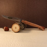 Couteau Laguiole par LE FIDELE plein manche chêne