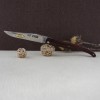 Couteau Laguiole par LE FIDELE plein manche olivier ou bois de violette