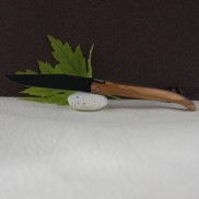 Couteau LAGUIOLE AU SABOT  olivier  lame noire 