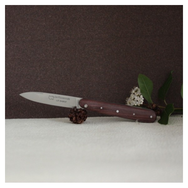 Couteau Rouennais 11cm manche Bois de Violette AU SABOT