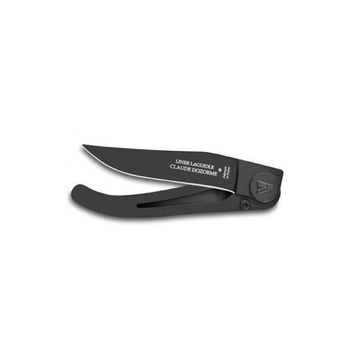  Couteau LAGUIOLE C.DOZORME noir inox