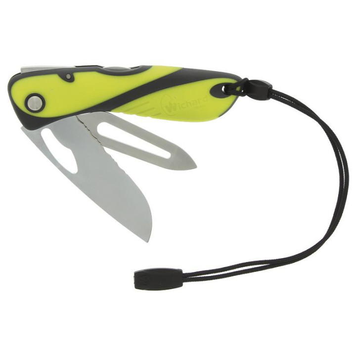 COUTEAU DEMANILLEUR WICHARD OFFSHORE 2P fluo et phosporescent