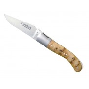 Couteau Laguiole GILLES® « SPORT », lame mate à cran manche 13 cm genévrier