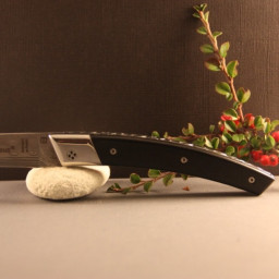 Couteau LE THIERS  C.DOZORME RLT DAMAS Ebène