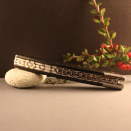 Couteau LE THIERS  C.DOZORME RLT DAMAS Ebène