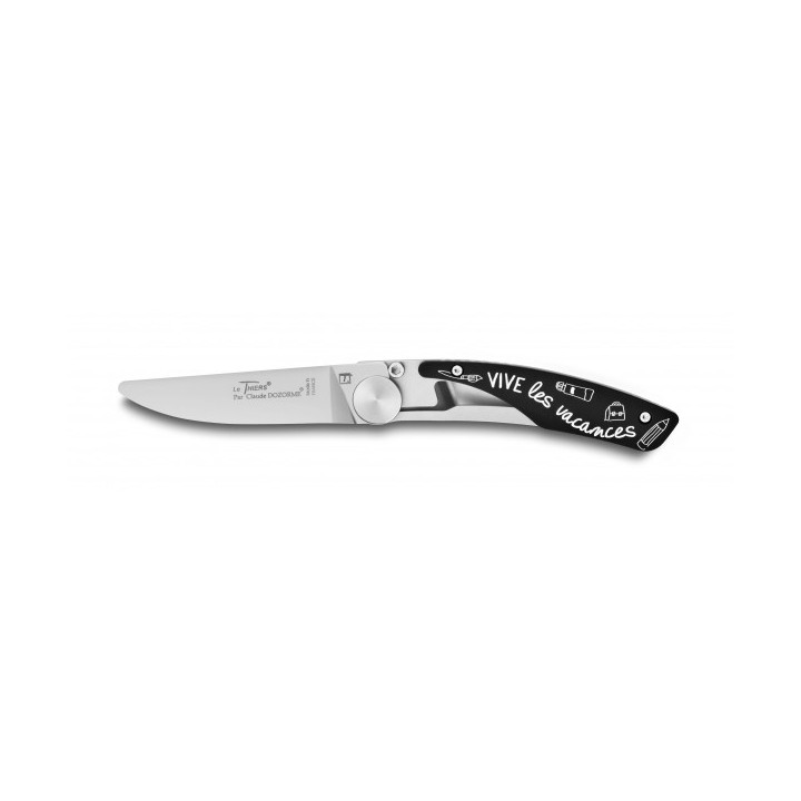 Couteau de Poche Enfant Le Thiers® Claude Dozorme « Mon Petit Dozorme » – Manche Noir