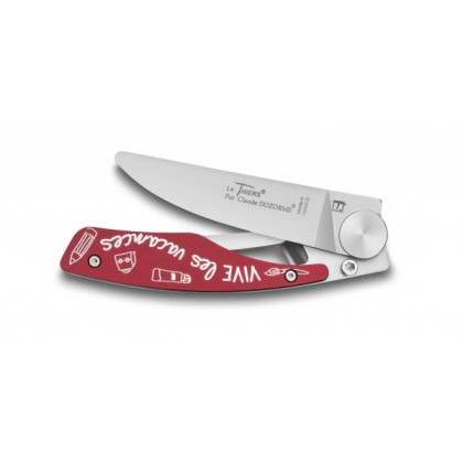 Couteau de Poche Enfant Le Thiers® Claude Dozorme « Mon Petit Dozorme » – Manche Rouge