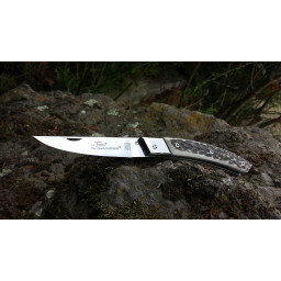 Couteau Pliant Le Thiers par Claude Dozorme RLT – Manche Bois de Cerf