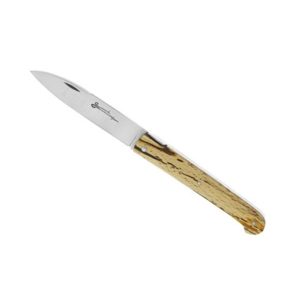 COUTEAU SAUVETERRE PLEIN MANCHE HETRE 11CM INOX